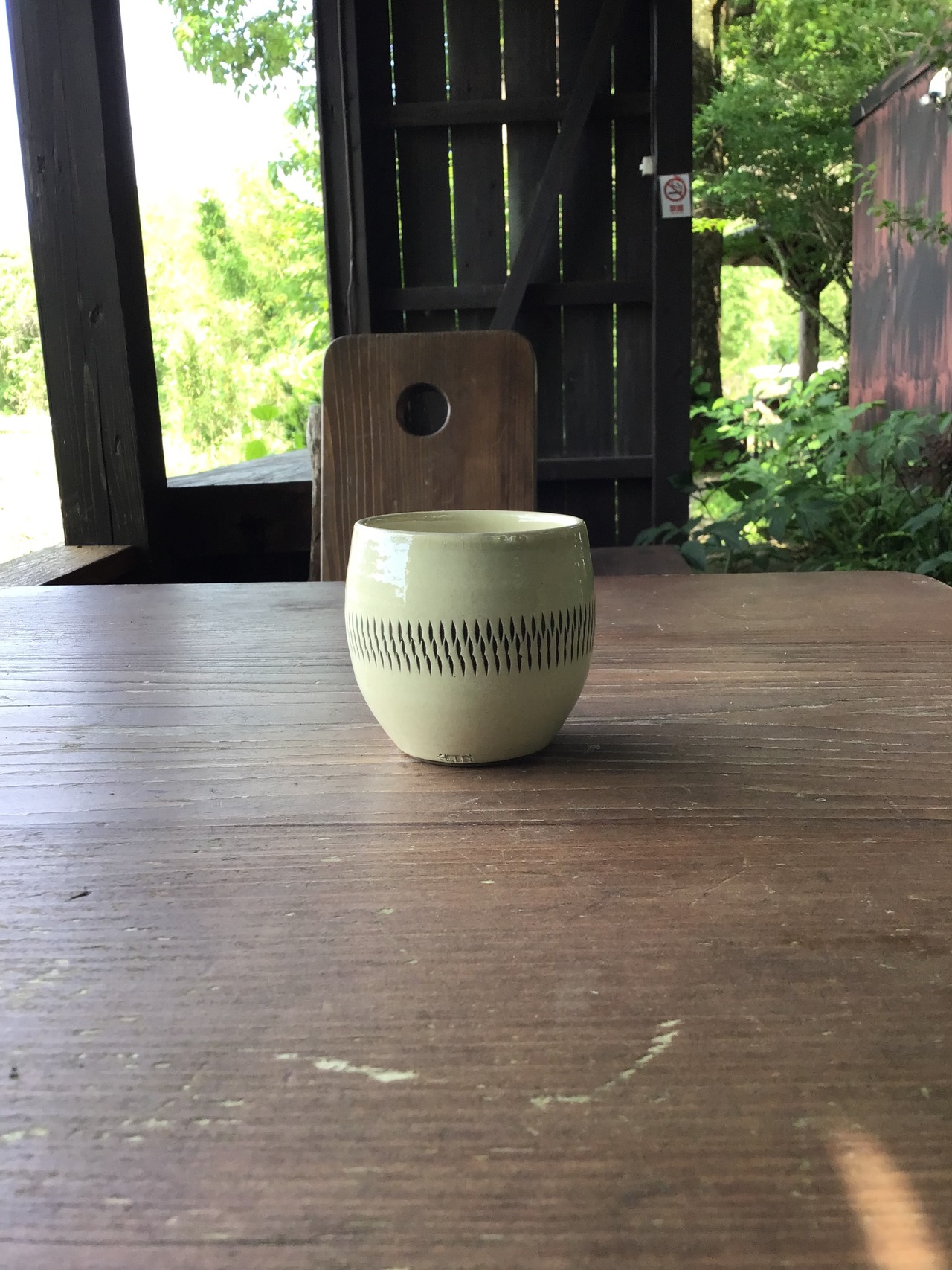 小鹿田焼 小袋窯 マグカップ