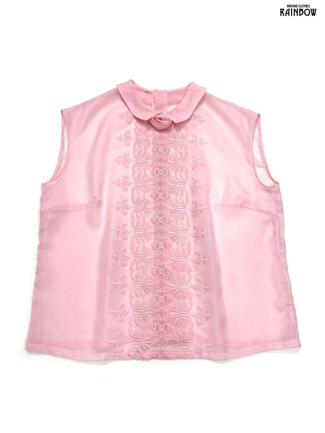 レディース マルチ シルキー ブラウス