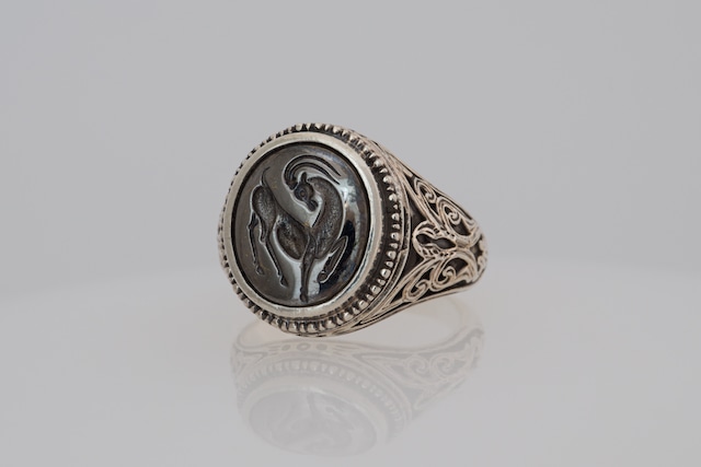 Antelope Signet Ring