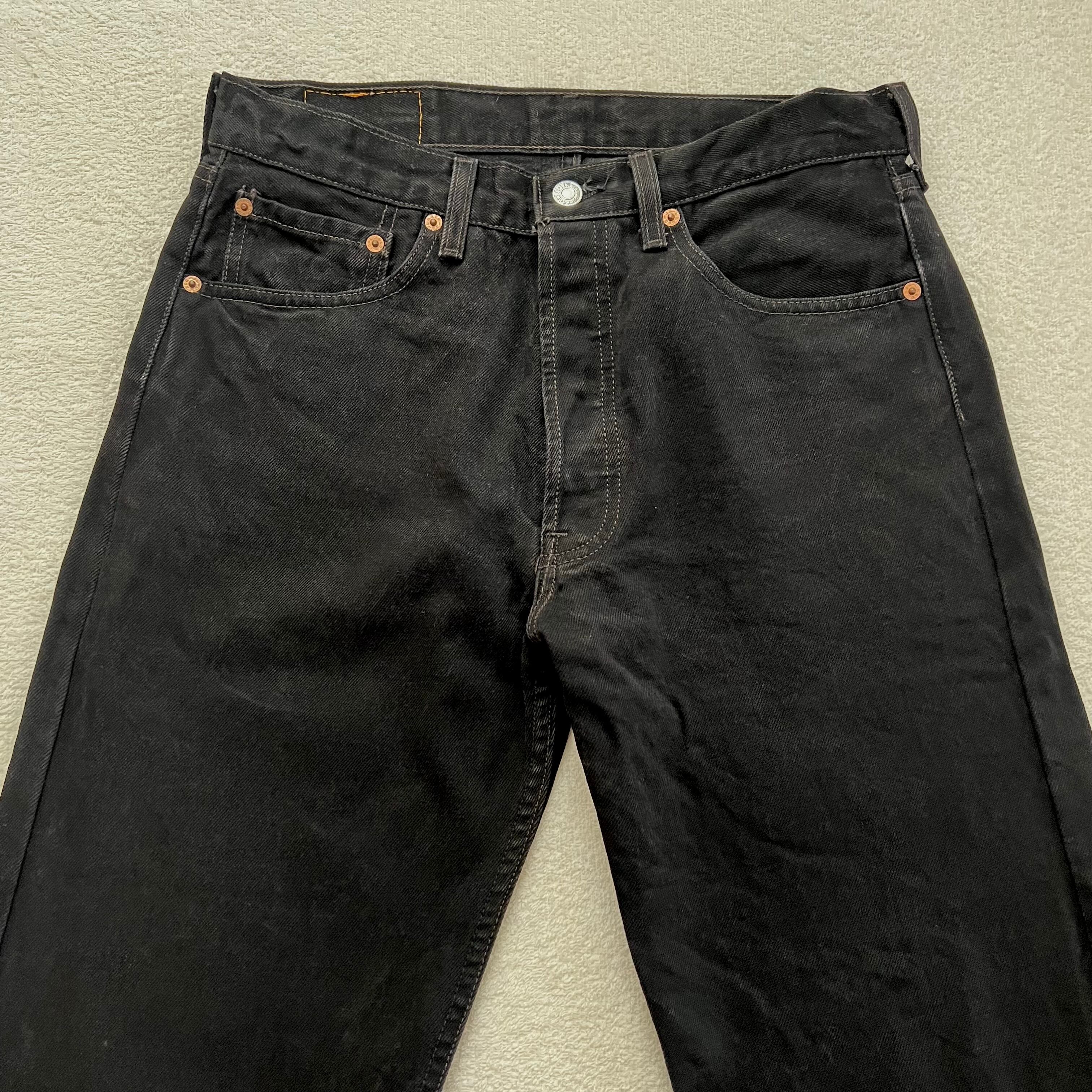 Levi's 501 USA製 W31 リーバイス ブラック デニム ジーンズ 黒 | 古着