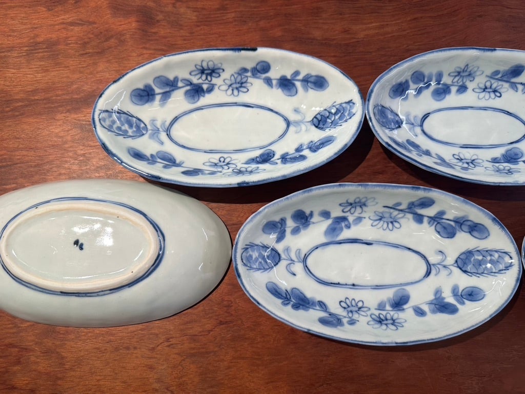 ５寸皿　山口利枝 作    　５枚セット 5寸皿山口利枝 作 5枚セット