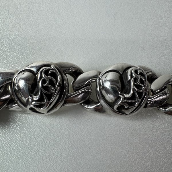 クロムハーツ Chrome Hearts KZブレスレット インボイス原本 インボイス原本】CHROME HEARTS/クロムハーツ ハートリンク