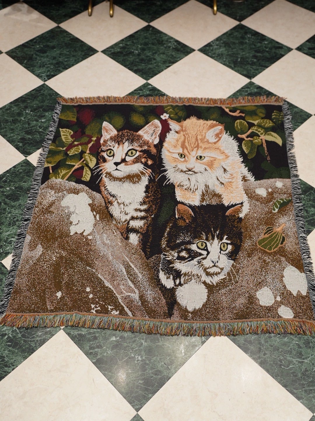 Vintage rug(cat)