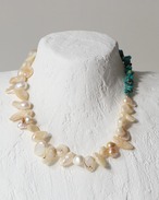 Turquoise Pearl Necklace/ターコイズパールネックレス