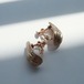 EARRINGS || 【通常商品】 OPEN SHELL EARRINGS GOLD || 1 EARRINGS || GOLD || FBF949