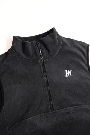 NEVER WASTED / 200century VEST / BLACK