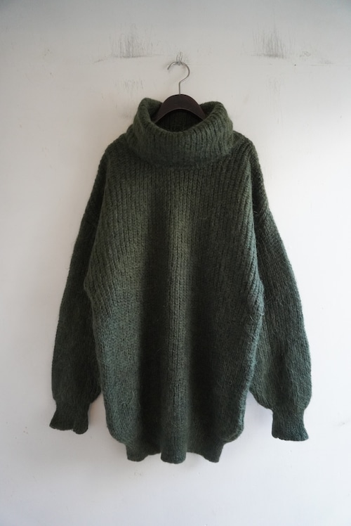 80-90s Vintage Mohair High Neck Sweater
