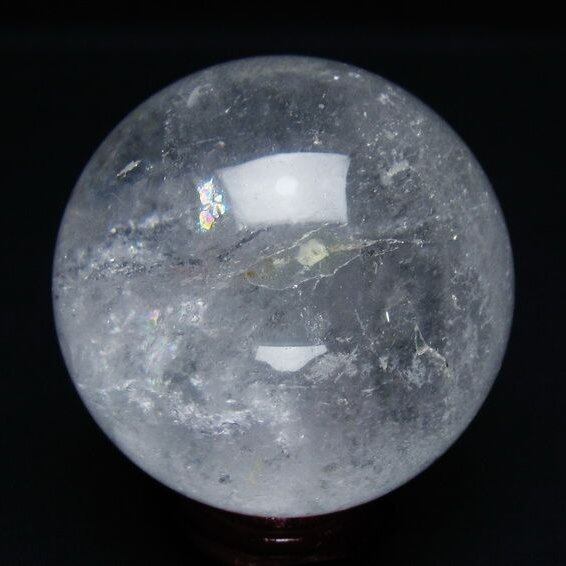 水晶 丸玉 66mm スフィア 置物 水晶玉 一点物 151-8902