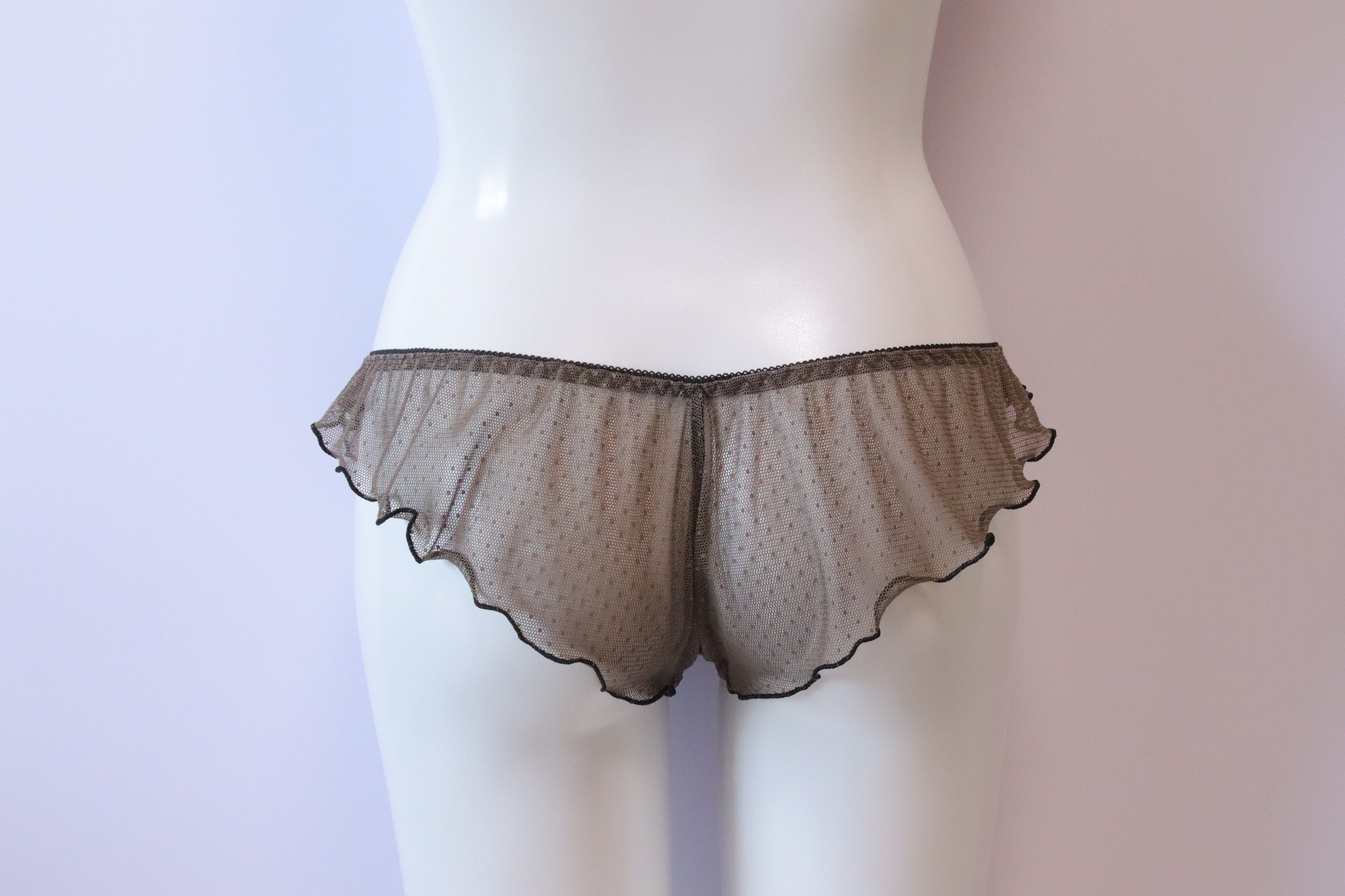 dot tulle panties F