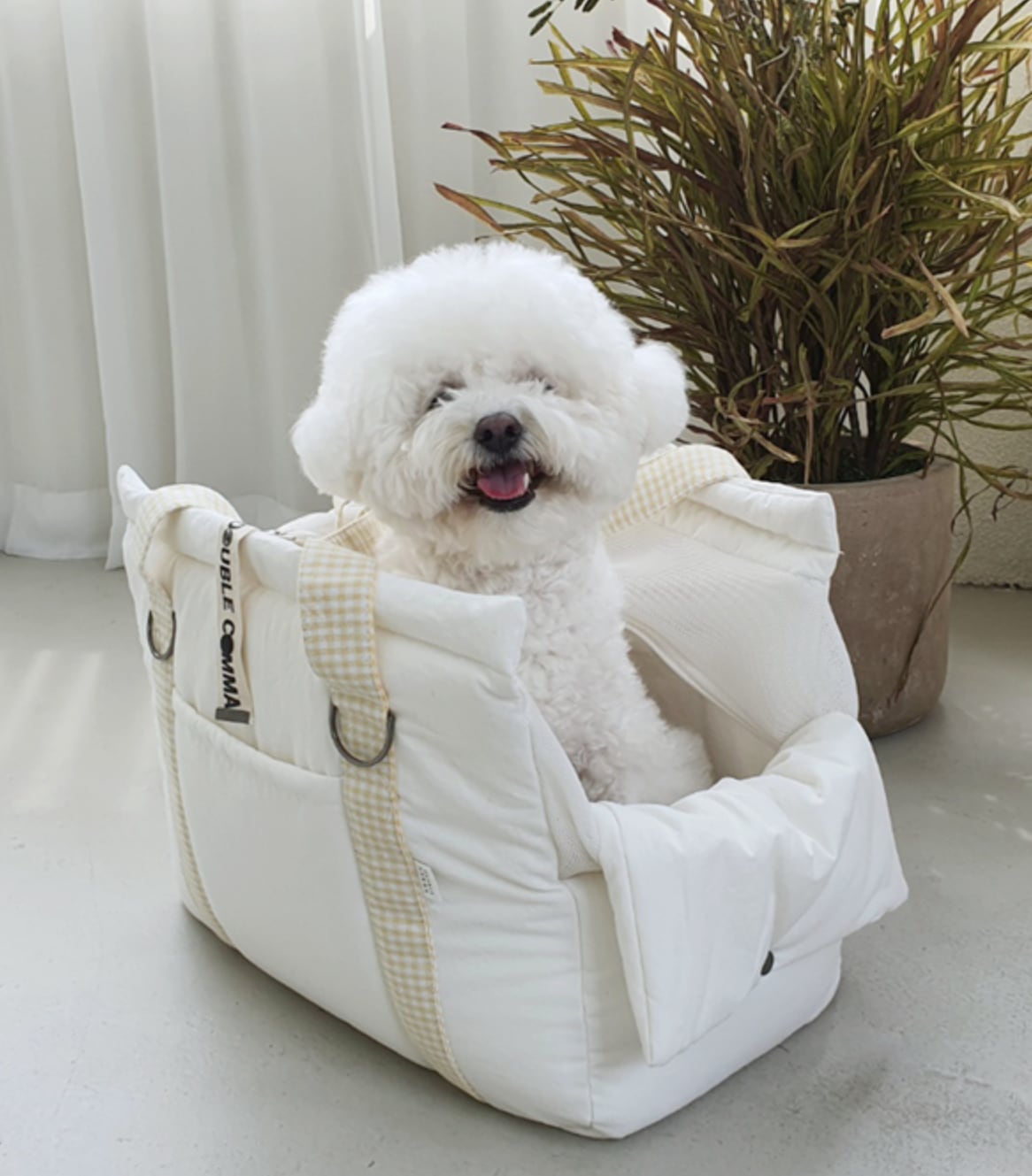 予約【DOUBLE COMMA】THECOM BAG (Ivory)