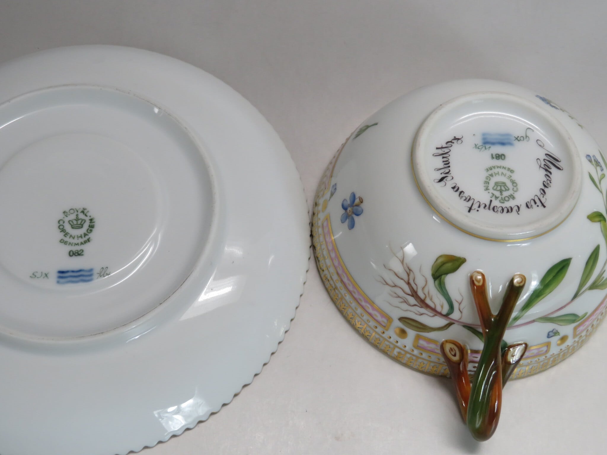 フローラダニカ ティーカップ&ソーサー | crescendo