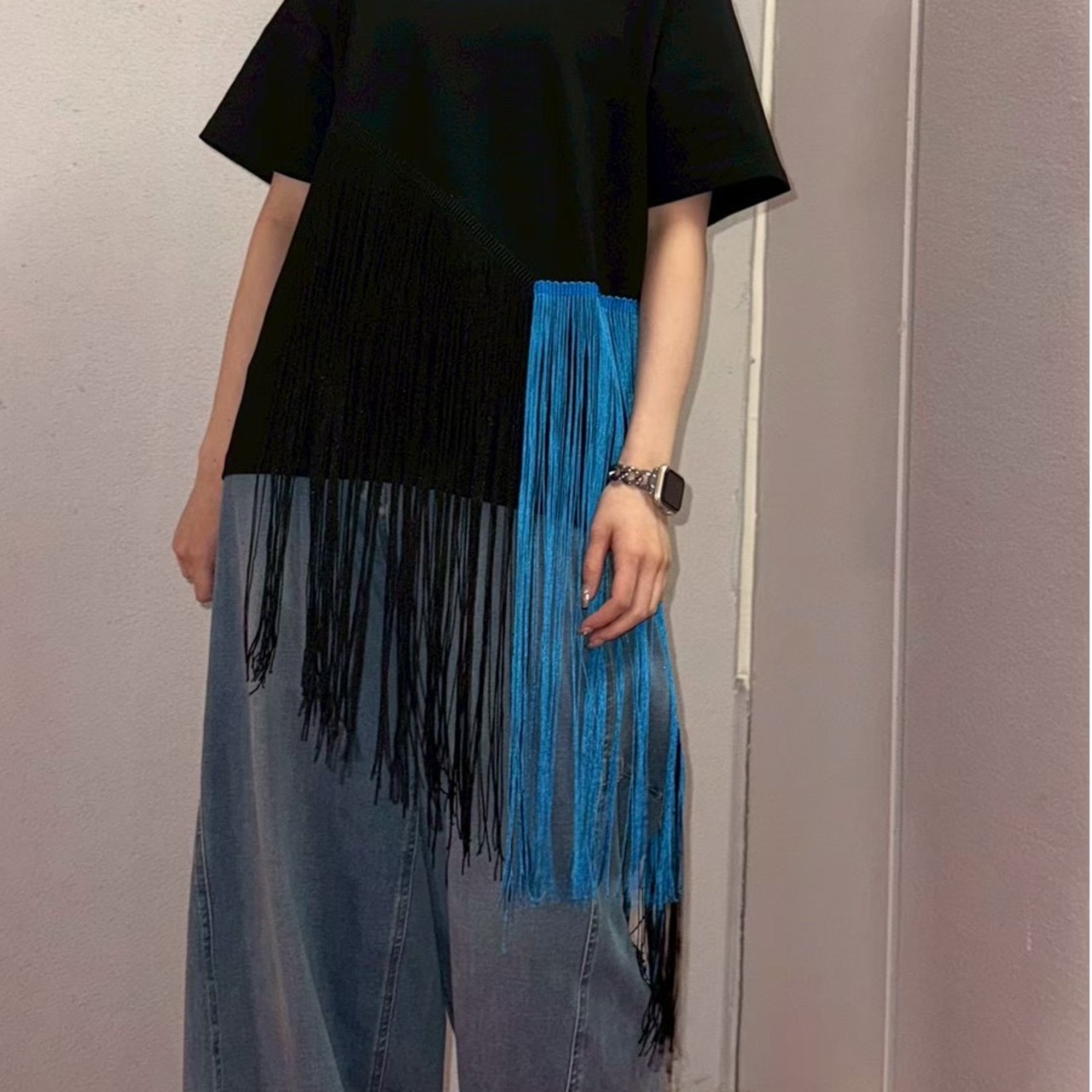 MMB124TEA フリンジTシャツ