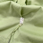 BROOKS BROTHERS ブルックスブラザーズ ボーダー 半袖 ポロシャツ ( M ) /メンズ/グリーン 黄緑 系