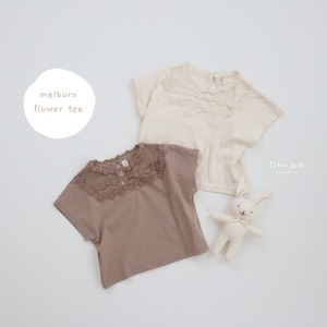 【即納】melburn flower tee