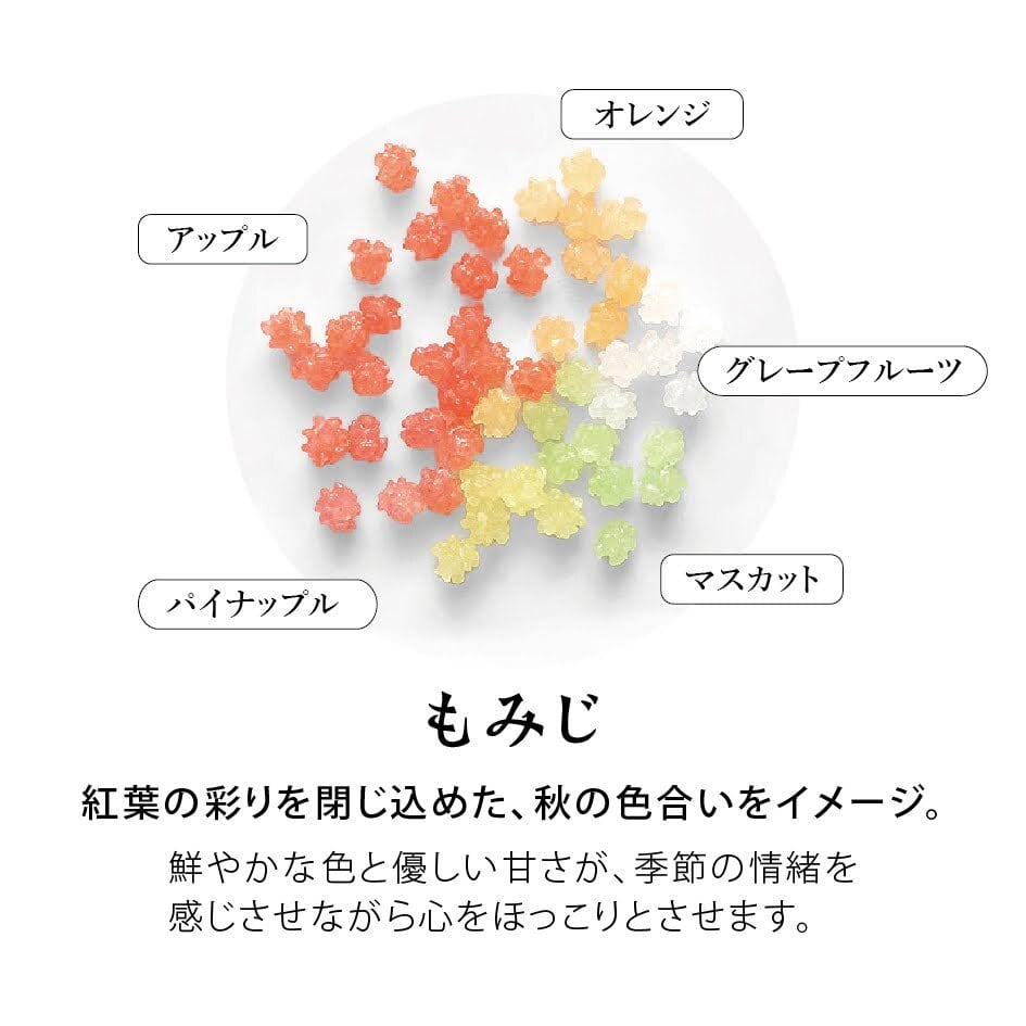 金平糖8色虹セット 進物箱入 | 青木光悦堂