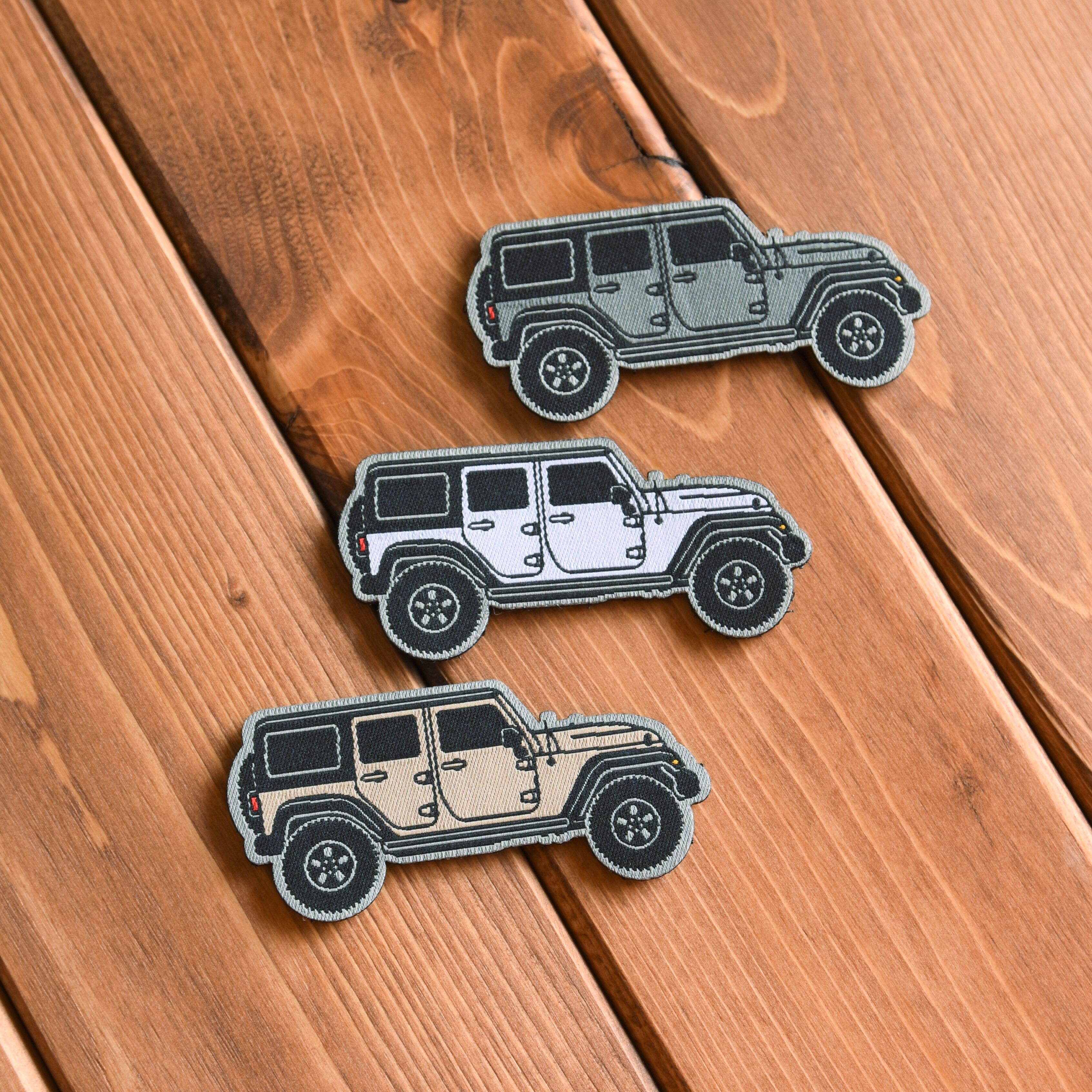 JEEP Wrangler Rubicon 刺繍ワッペン Patch | MOTTAGE アートな車中泊