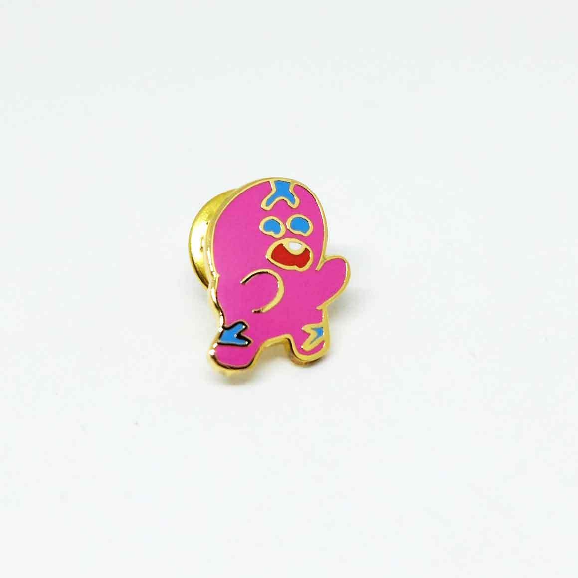 魚卵ピンバッチ/ ブローチ / デハラユキノリ /