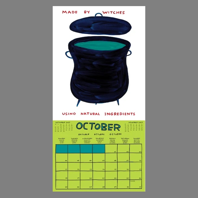 〈予約中〉DAVID SHRIGLEY：2027 WALL CALENDAR