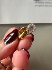 ワンストーンイヤクリップ