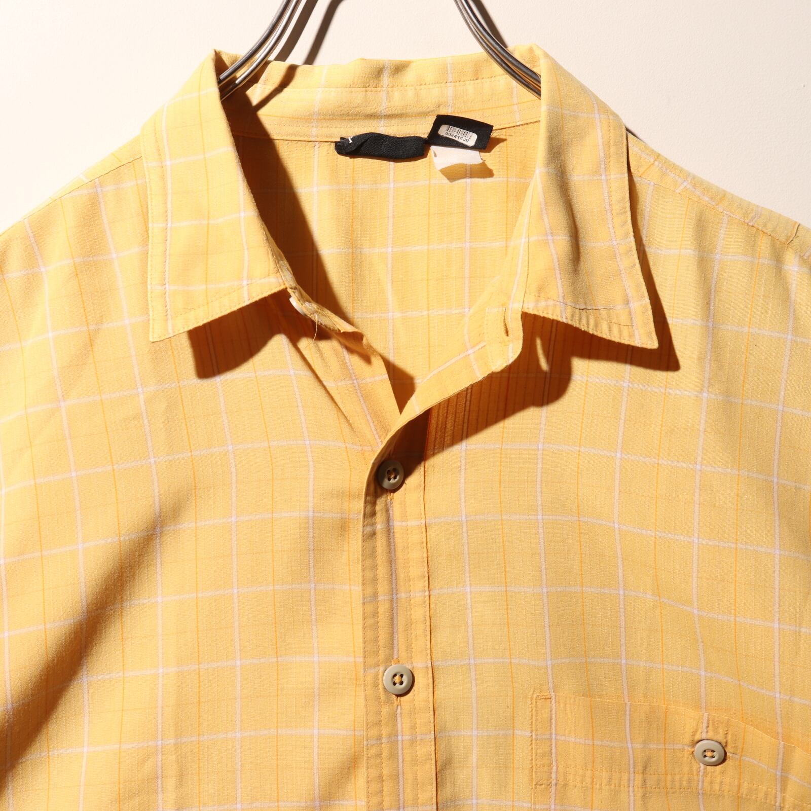 L 03年 黄色 パッカーウェアシャツ Patagonia パタゴニア アロハ  