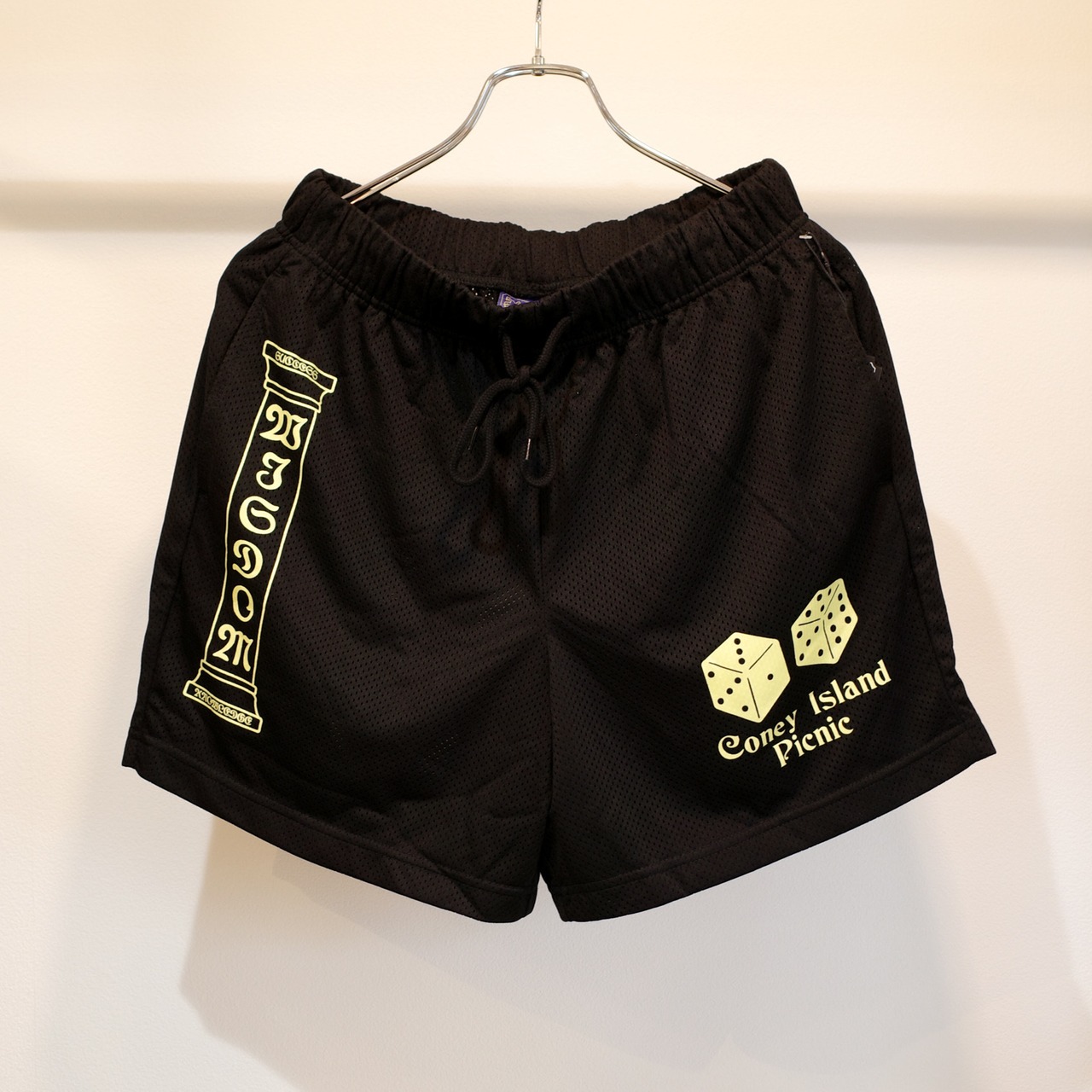 【CONEY ISLAND PICNIC】LUCKY NUMBER 5.5 MESH SHORT