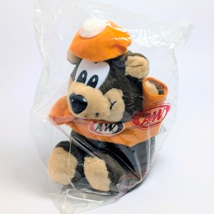 ☆DEADSTOCK / VINTAGE90'☆【 A&W（エンダー）ルーティ ベアー 】プラッシュトイ / ぬいぐるみ 〚アメリカン雑貨 アメトイ〛