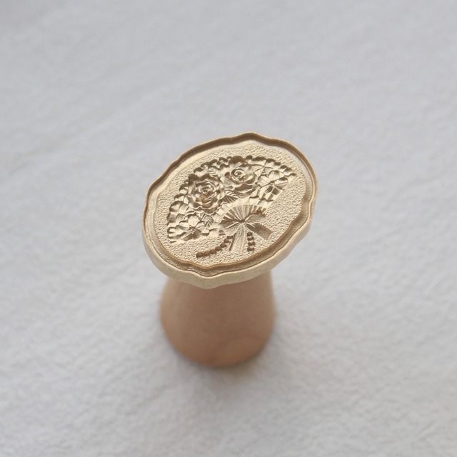 【お茶会】Wax Seal Stamp│Flower lupine