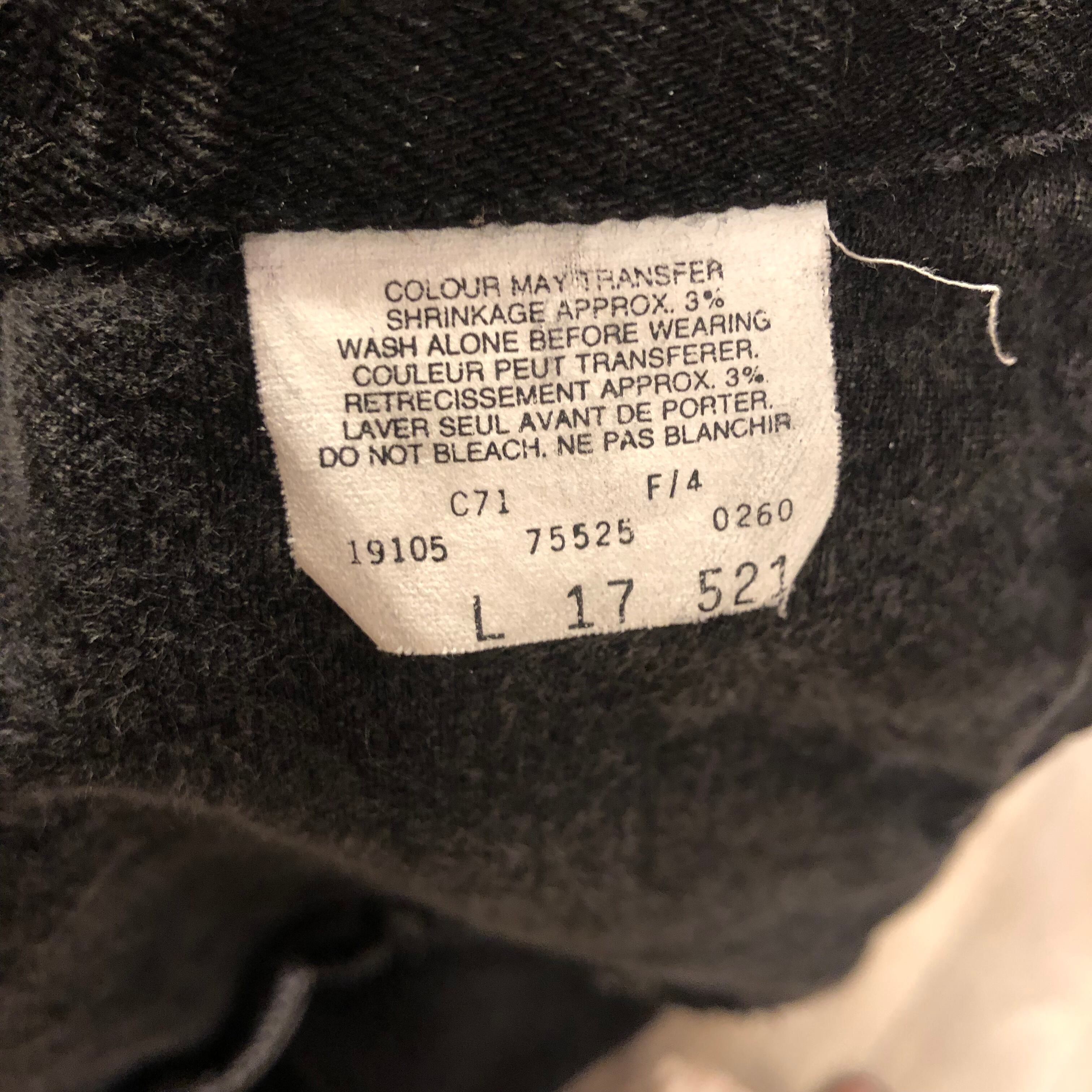 90s Levis 75525-0260 Denim Jacket | VOSTOK