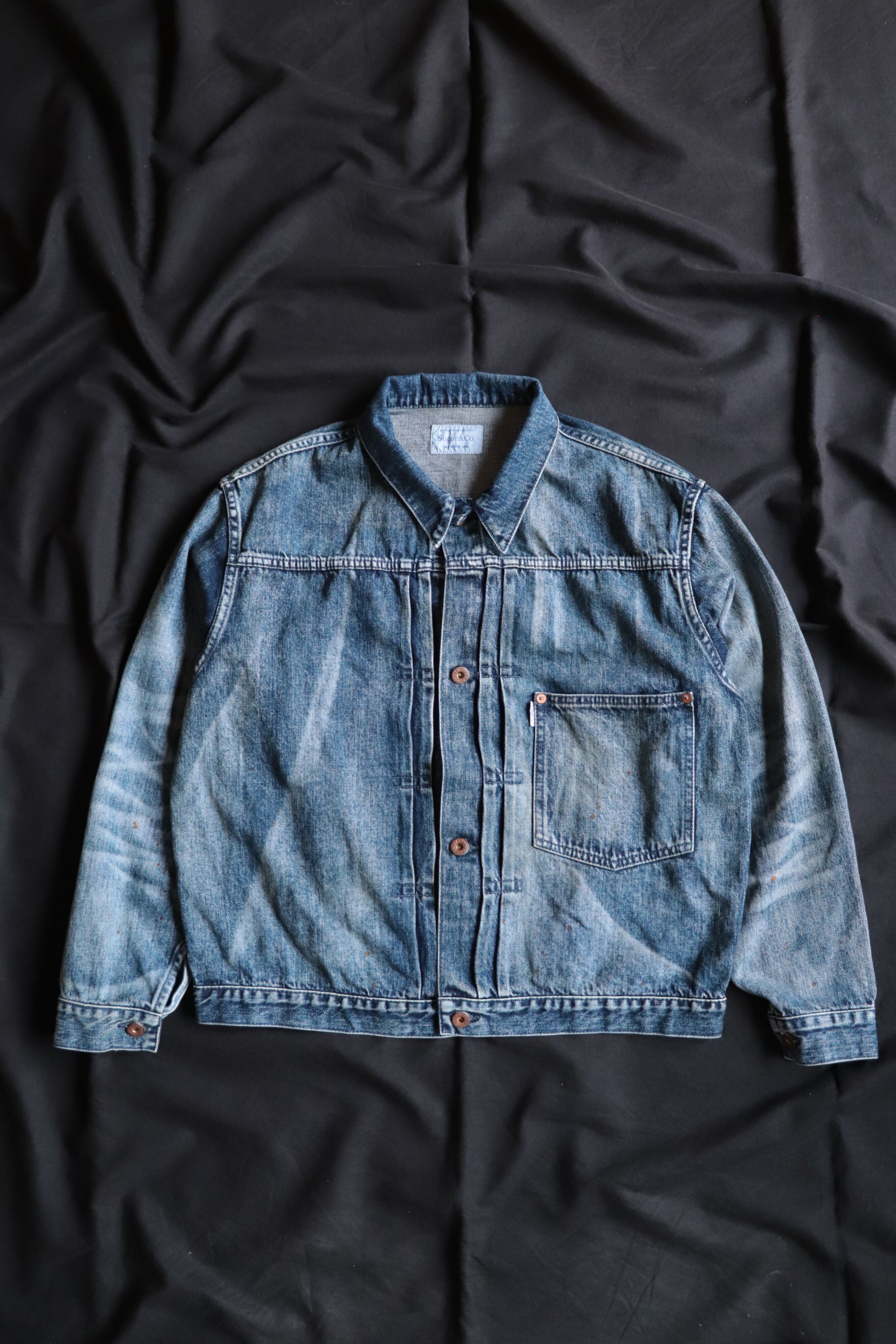 Sugar&Co./シュガーアンドコー Gentle jacket 40's wash SGR-S06V | MAMBO
