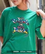 \SALE/◆グラフィティ ロゴ刺繍 ビッグTシャツ◆ng-89122