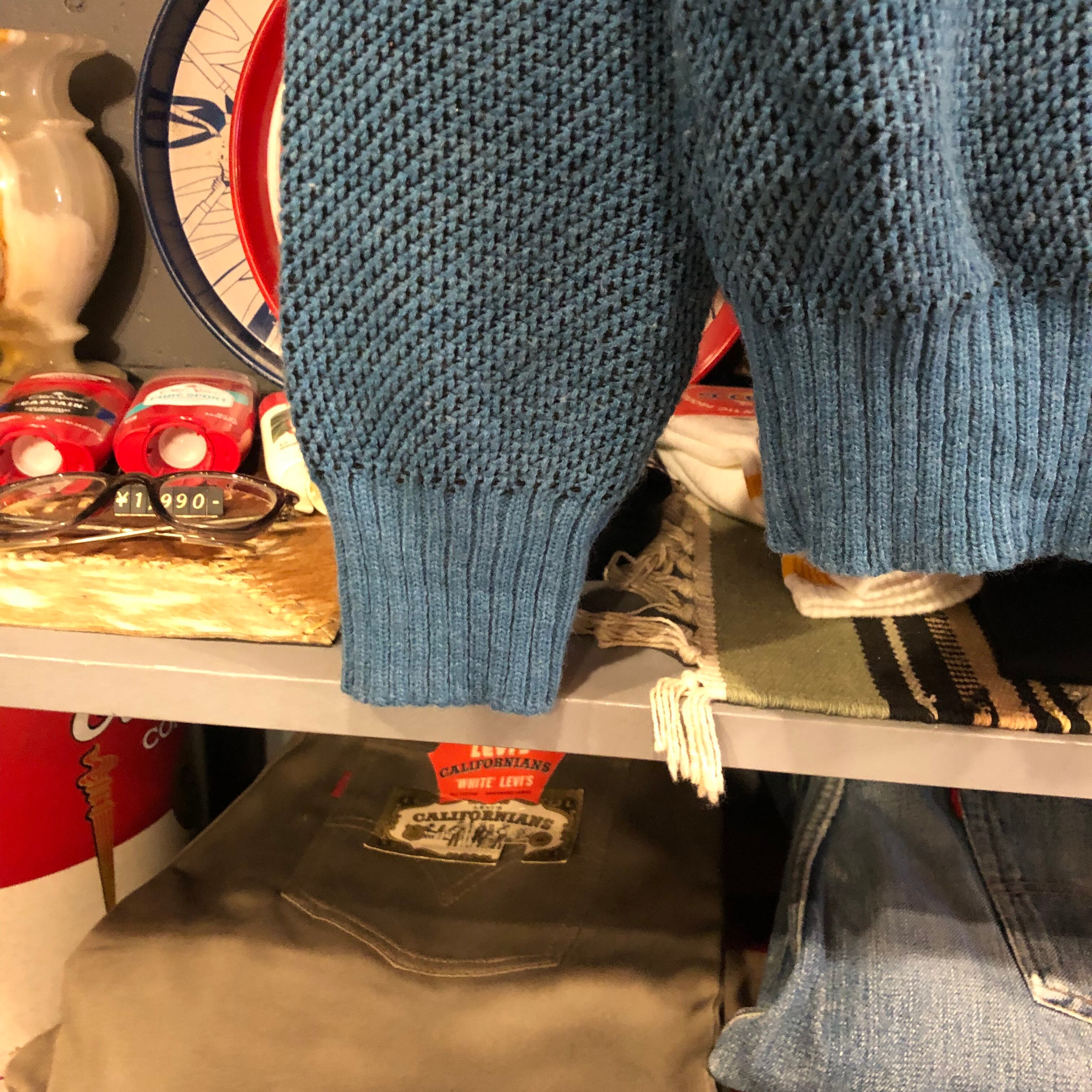 色移り有り 超希少品 サイコム モヘア カーディガン XL 黒 psicom