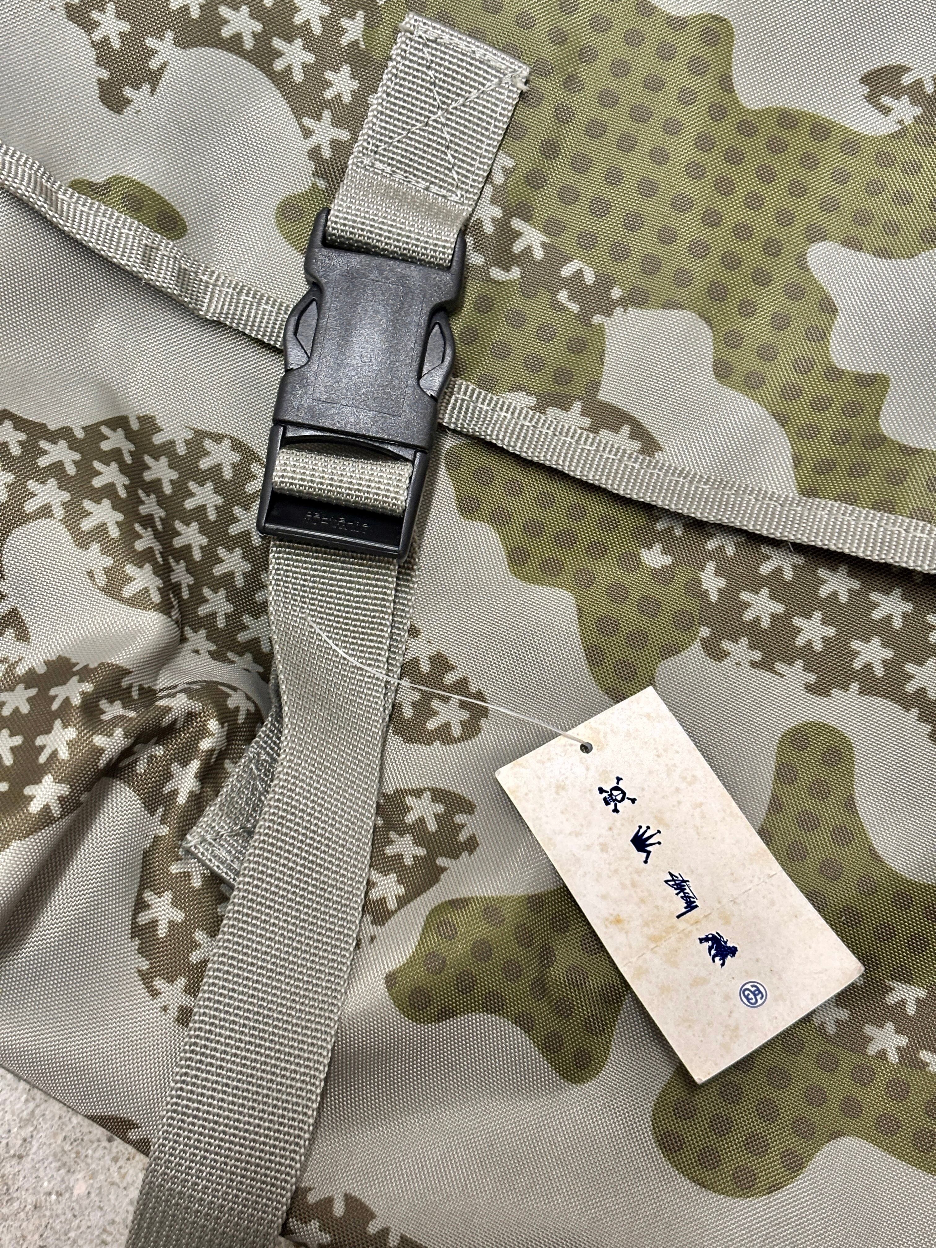 00s STUSSY × ERIC HAZE/Messenger Bag/タグ付き/メッセンジャ－バッグ