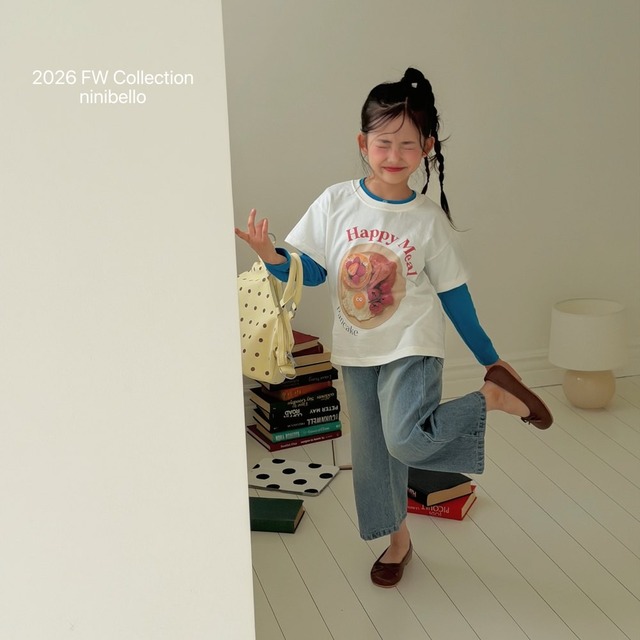 送料無料【予約】ninibello /Jr.808 Denim Pants