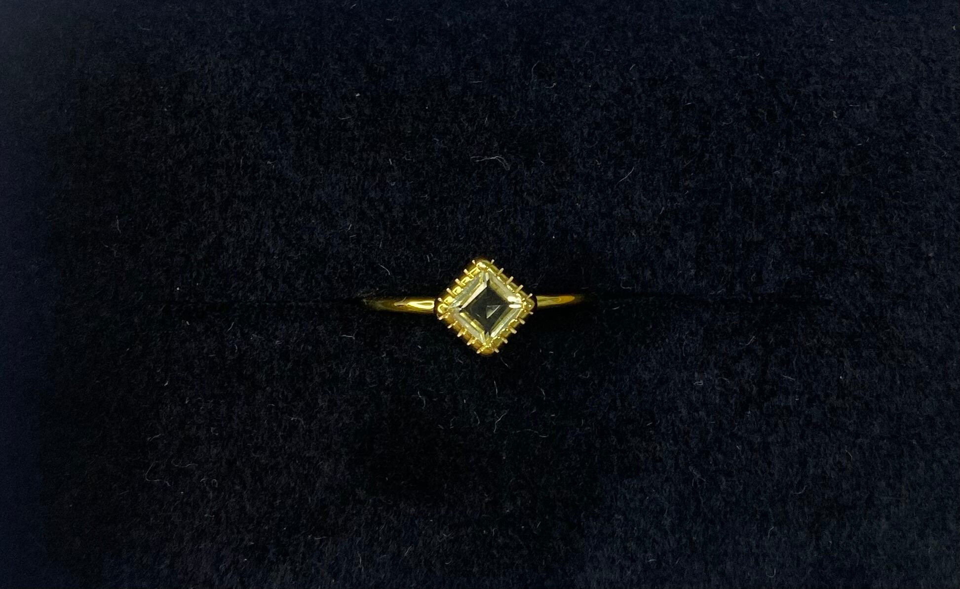 ak00s2様 7/25ご購入分 レモンクォーツ 18号【サイズ変更】