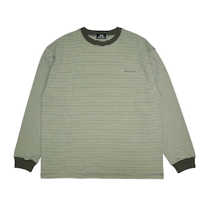 ORIGINAL STRIPE L/S TEE (YELLOW)