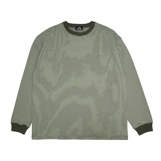 ORIGINAL STRIPE L/S TEE (YELLOW)