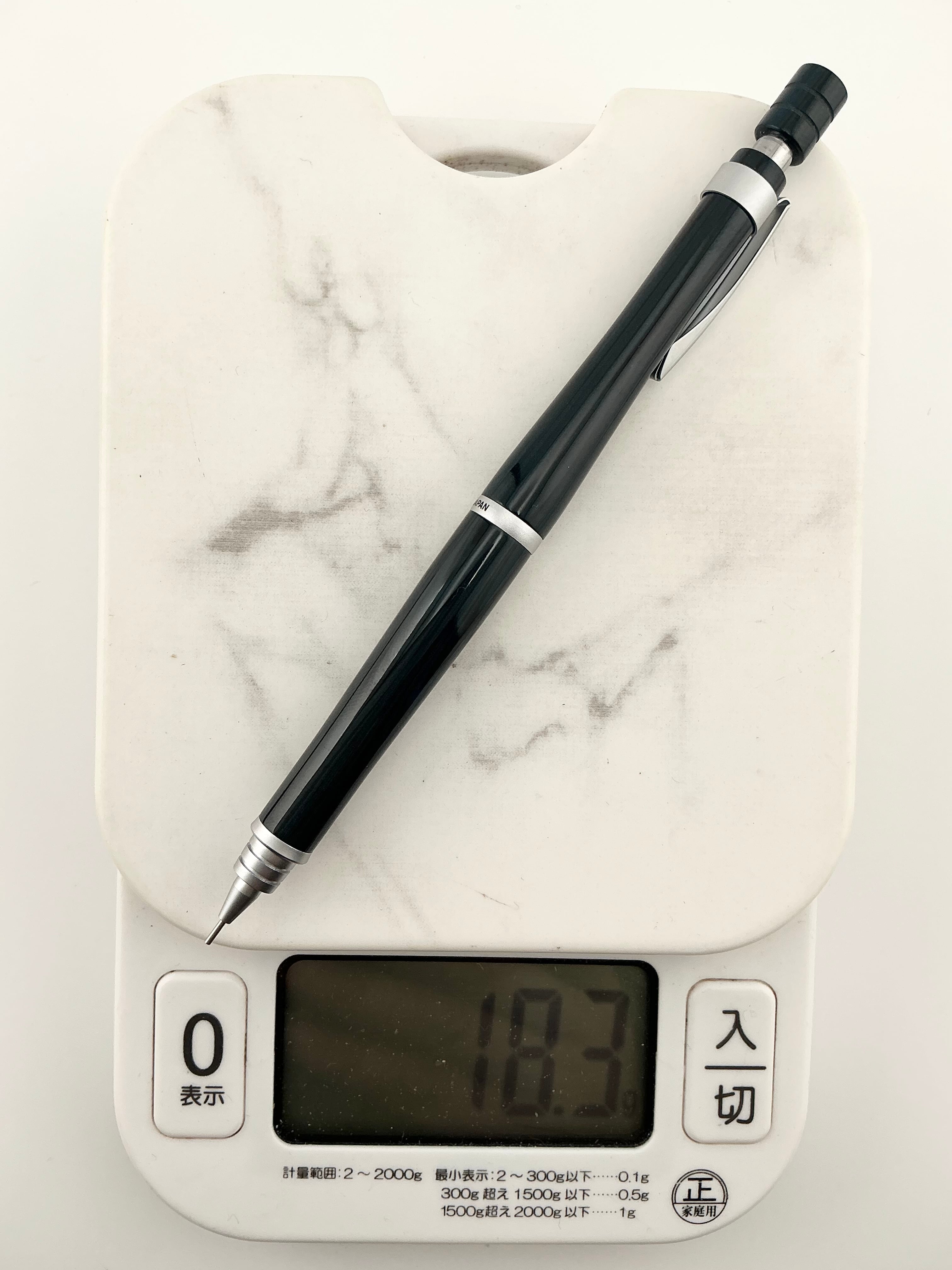 S20 エボナイトカスタム 青 0.5mm シャーペン | 蒼天クラフト