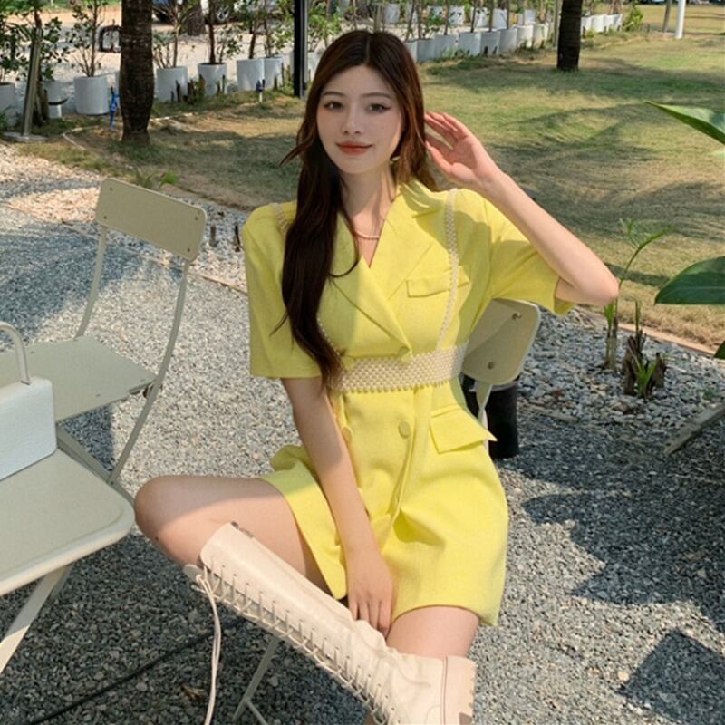 サマースタイルルーズスカート 夏物 ハンチェンe51332465909