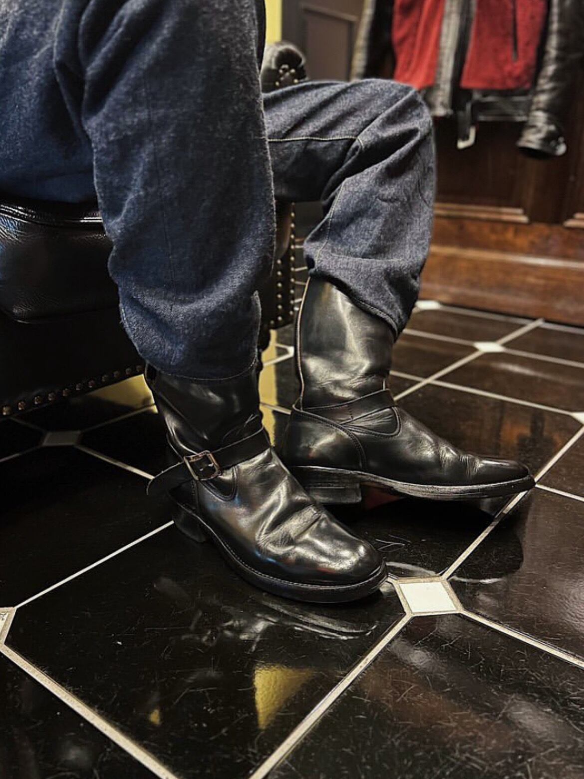 Lot.269 Engineer Boots / Steerhide | RAT STYLE