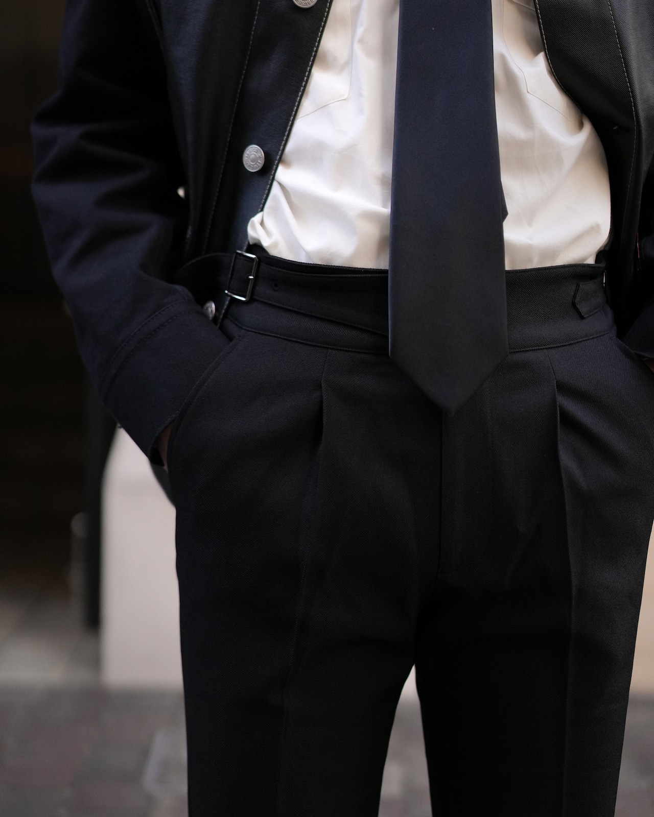 【MS01】Gurkha Flare Slacks