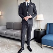 business jacket + vest + 3piece 00232