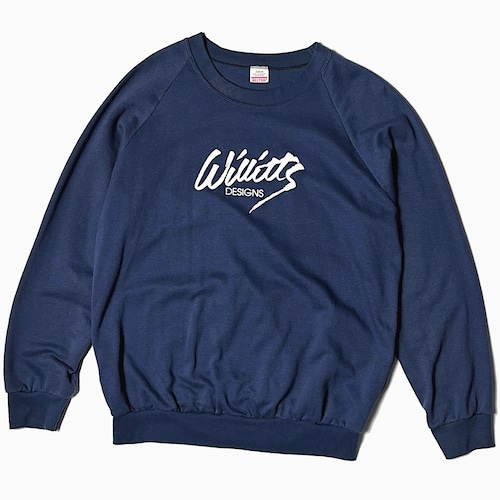 Vintage 80's【BELTON】"Willitts DESIGNS" Sweat