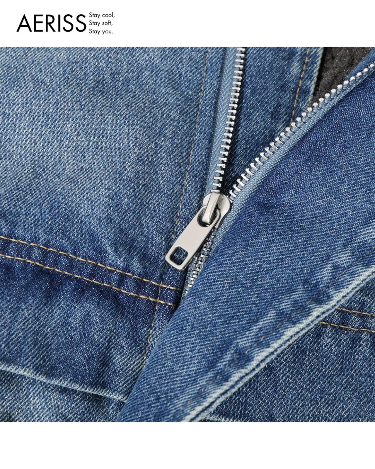 ウォームボアデニムショートジャケット 2color A0694 - 10