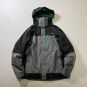 patagonia H2NO スノーショットジャケット ライナー付 ジャケット パタゴニア グレー ブラック グリーン M 古着