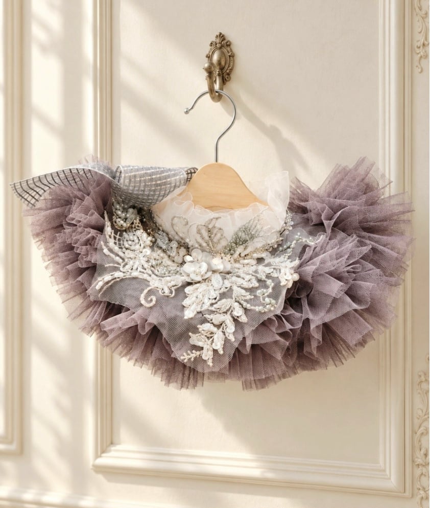 予約【Loocia】Etoile Handmade Custom Cape (Gray)