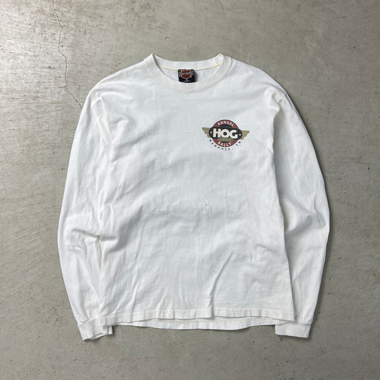 90年代 USA製 Harley-Davidson ハーレーダビッドソン ロングTシャツ