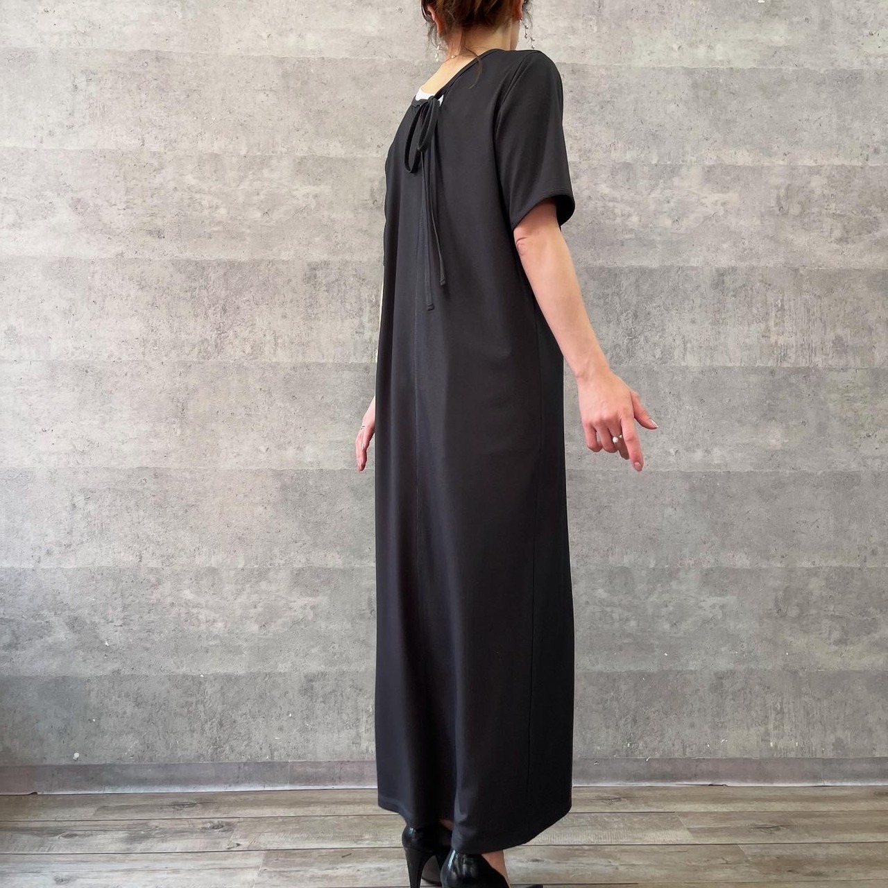 アンナケリー　Annakerry　　 RIB LONG ONE-PIECE
