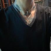 HORSESHOE : C with EMERALD NECKLACE / ホースシュー : C・エメラルドネックレス