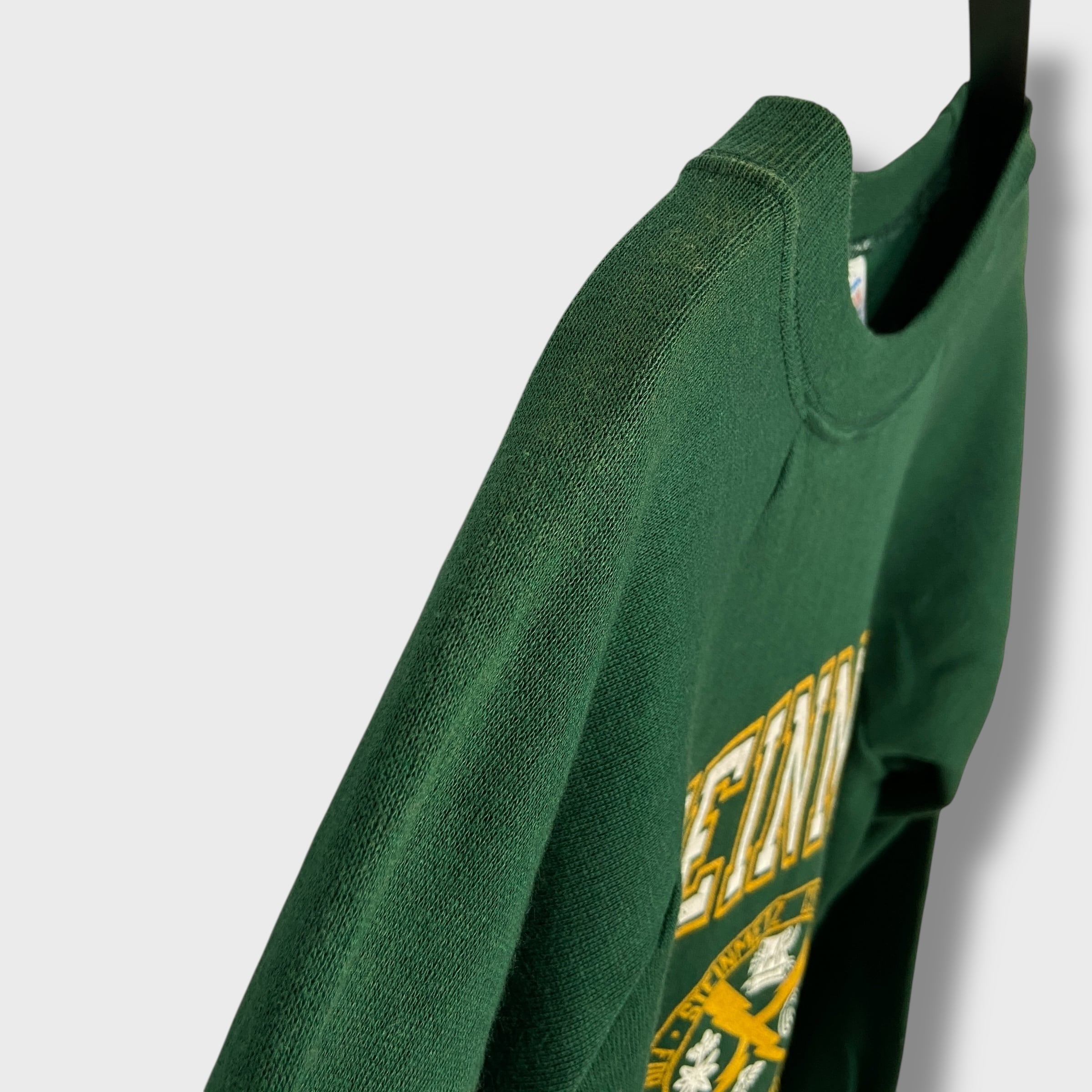 80s USA製 champion カレッジスウェット トリコタグ M 緑 | 古着屋 Uan