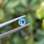 【1ピース】タトゥーアクアマリン 約4mm, 合計0.21ct ブラジル産